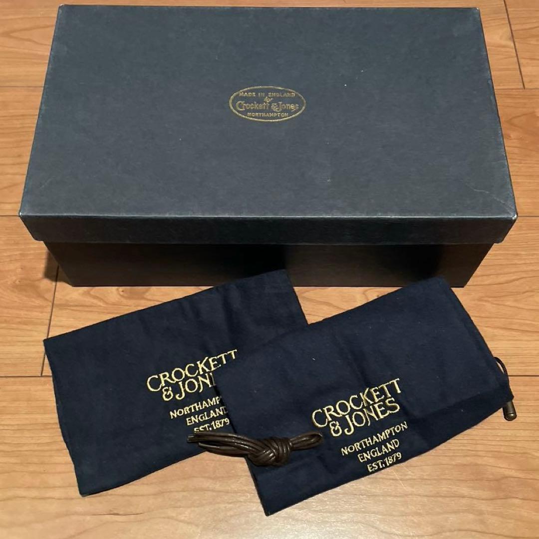 【Crockett&Jones】パンチキャップスウェードシューズ