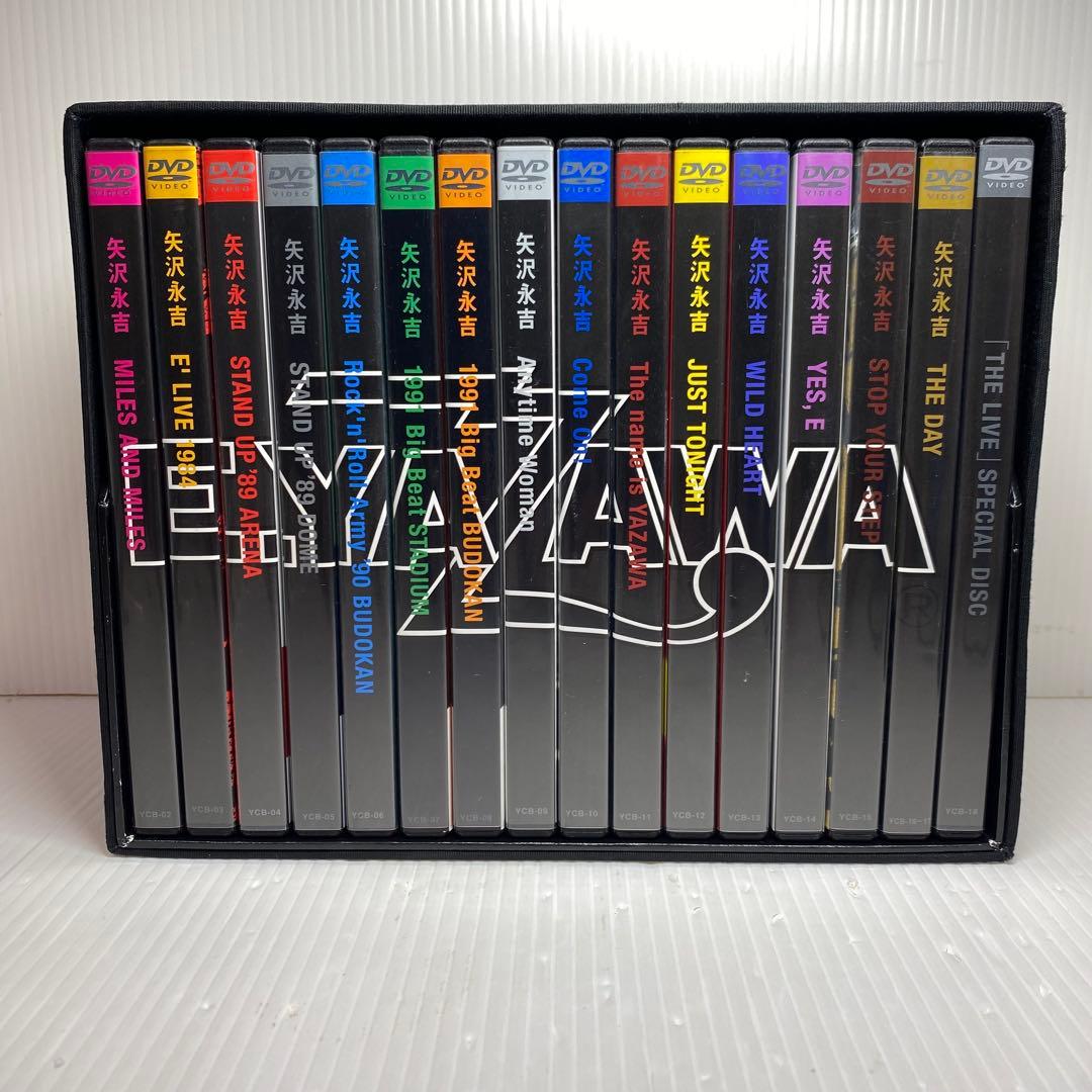 矢沢永吉 DVD BOX ザ ライブ THE LIVE 16ケース　17枚セット