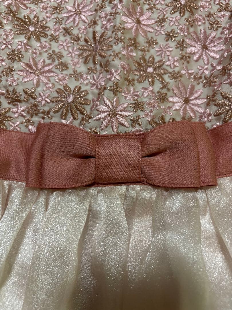 TOCCA 花柄刺繍ドレス 120サイズ