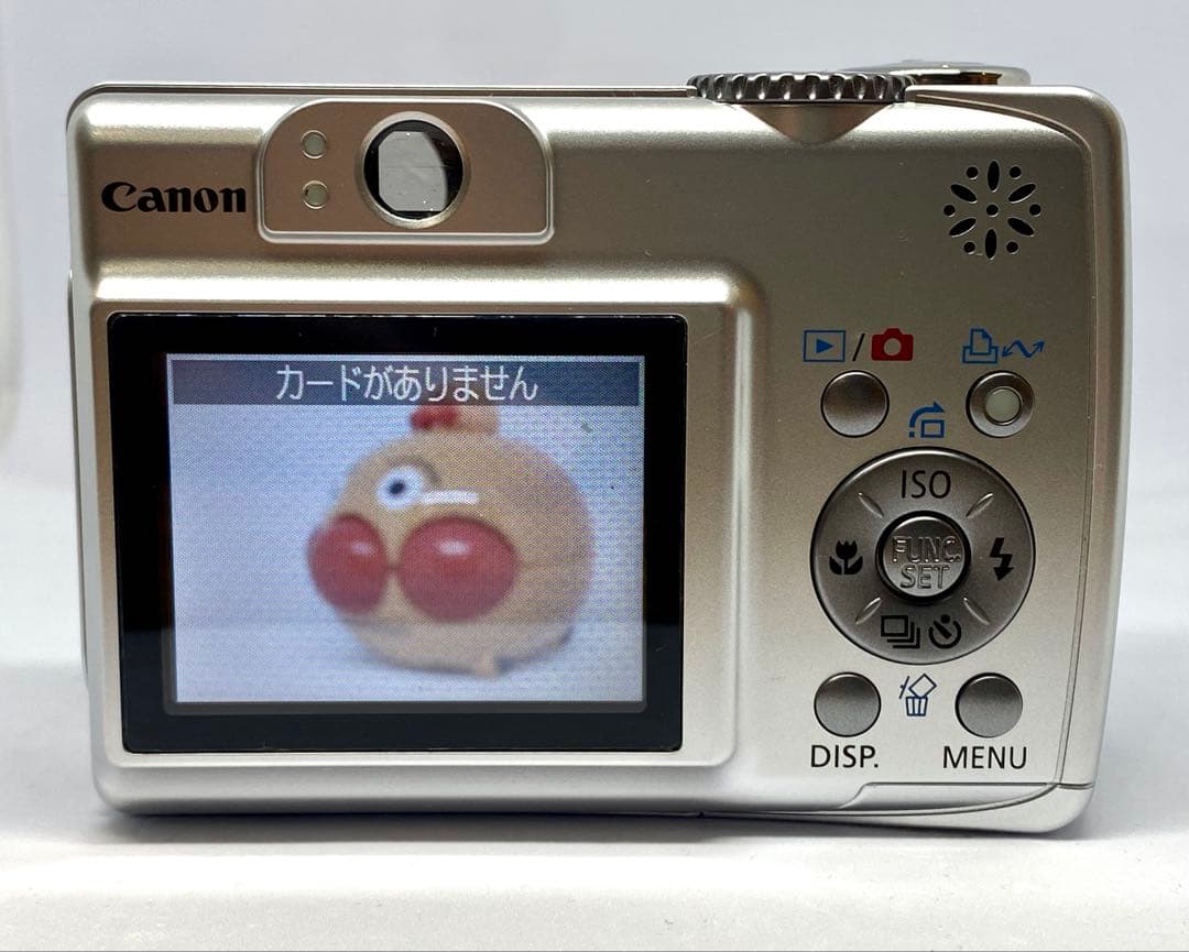 【美品】キャノン パワーショット A550 デジタル コンデジ 単三電池駆動