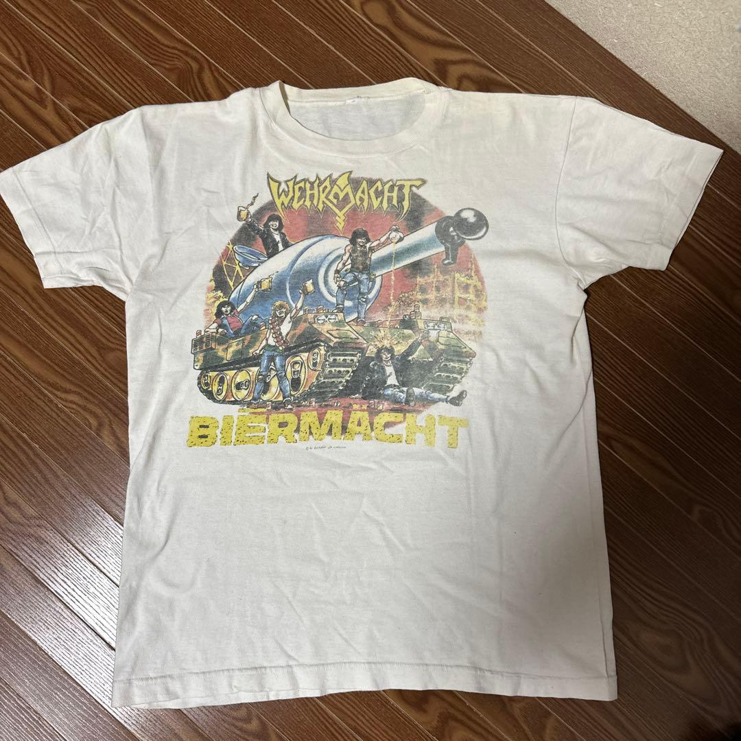 WEHRMACHT BIERMACHT vintage Tシャツ　クロスオーバー