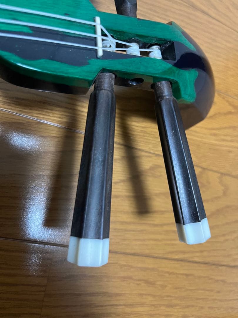 三線本体 ヘビ皮 沖縄本島黒木マカビ型 強化張り 本格 当時24万