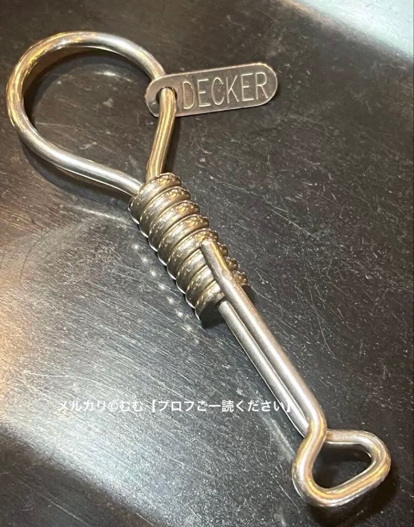 【初期型/プレート付き】JEFF DECKER ハングヌーズ キーチェーンフック