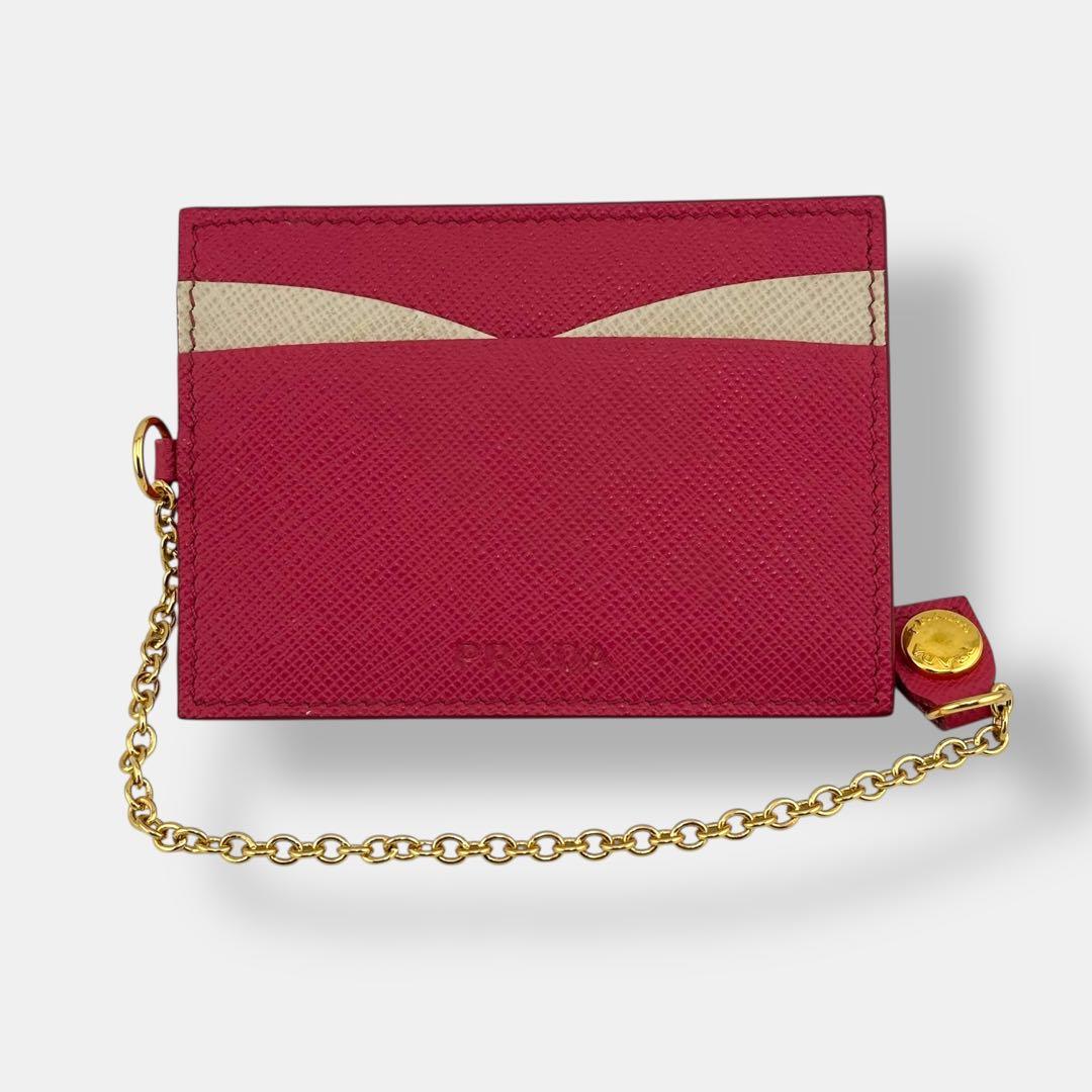 美品 プラダ 1MH132 長財布 サフィアーノレザー 付属品あり