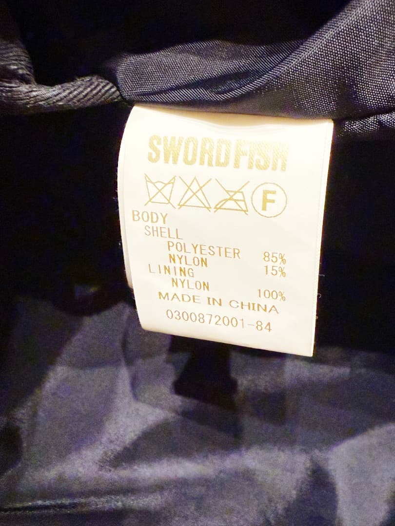 SWORD FISH ２WAY ロングモッズコート　ロングコート　リアルファー