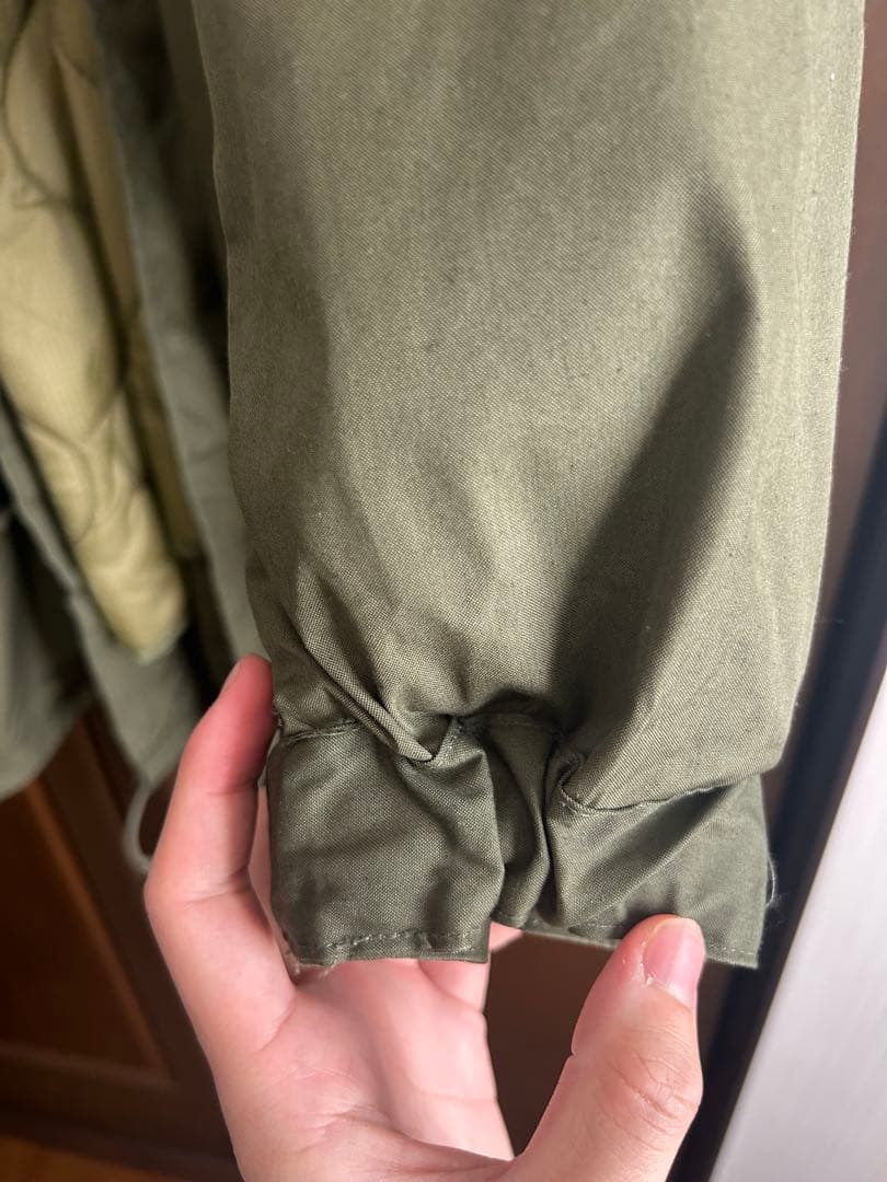 米軍放出品・状態最良　M65フィッシュテール ライナー付