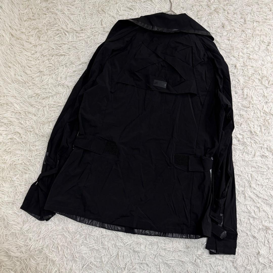 16085✨Y-3 ワイスリー 多機能 ナイロンジャケット ブラック