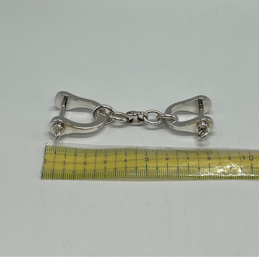 ティファニー TIFFANY ダブルシャックルキーリングヴィンテージ SV925