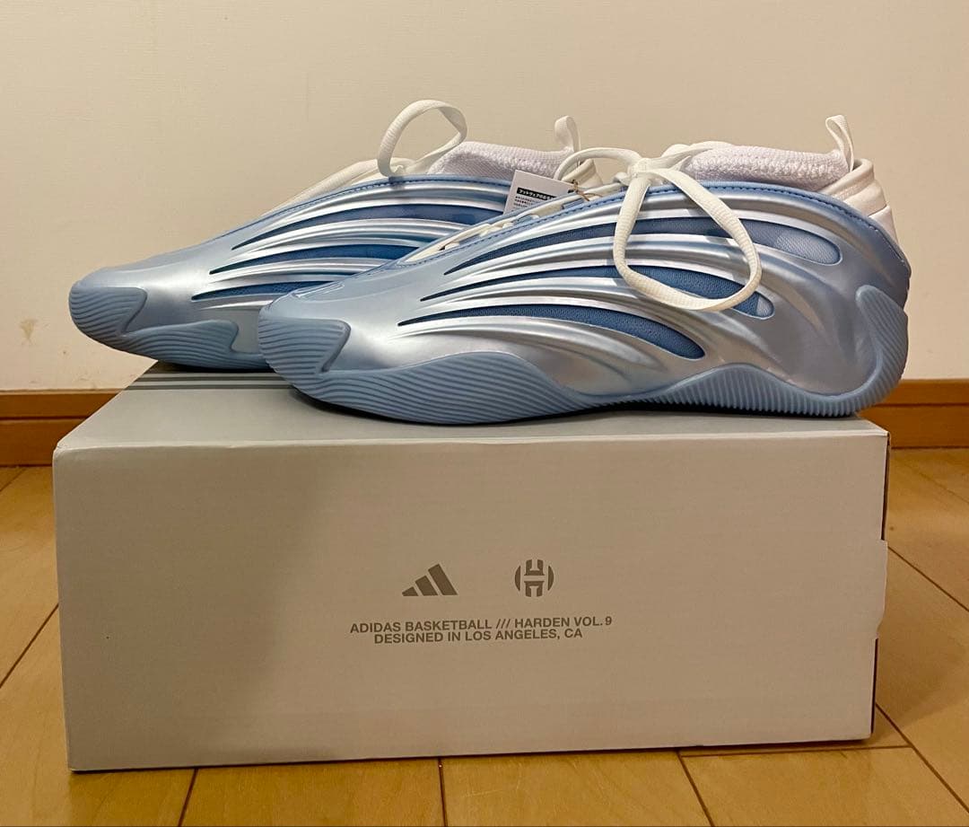 adidas、ハーデン9、27.5センチ