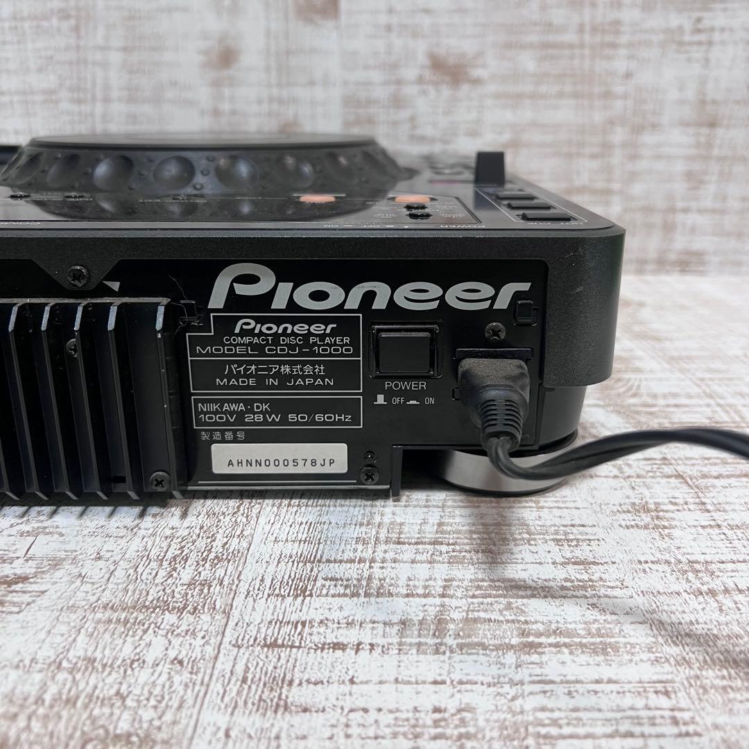 PIONEER CDJ コンパクトディスクプレーヤーCDJ-1000