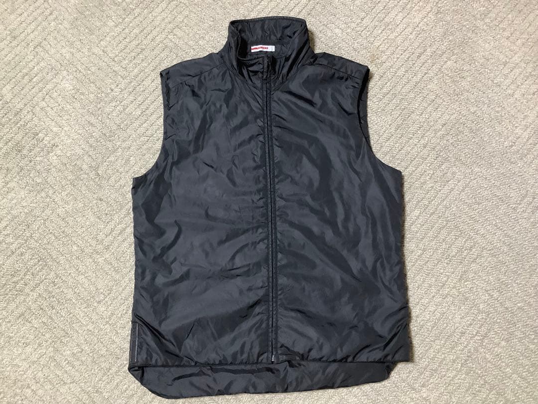 プラダメンズダウンベスト黒　L