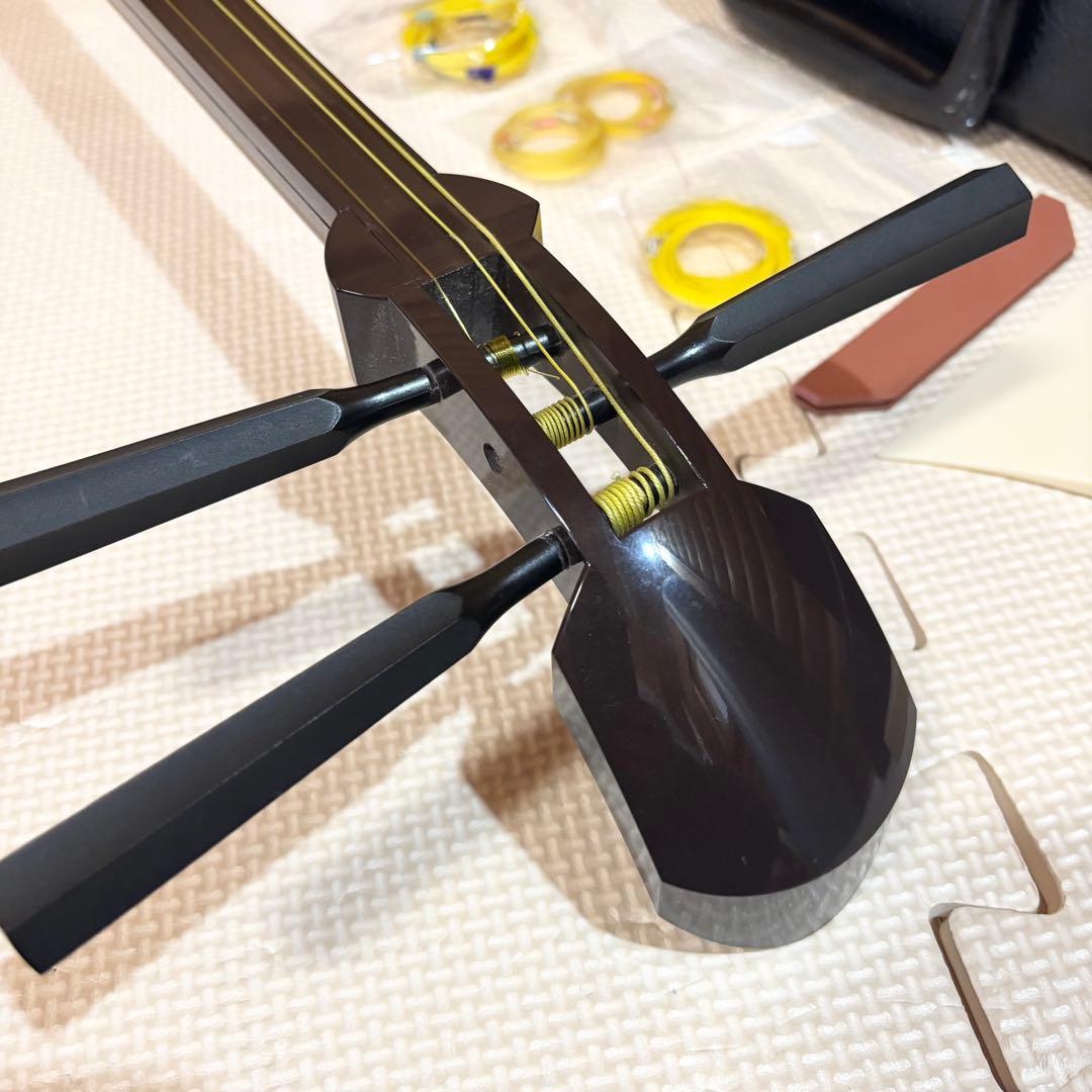 【廃盤品】SUZUKI 鈴木楽器製作所 電気三味線 あおい エレキ三味線