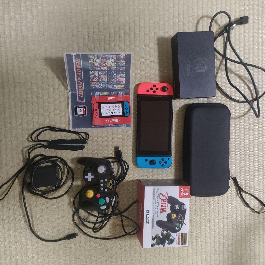 Nintendo Switch スイッチ　周辺機器　スマッシュブラザーズのソフト