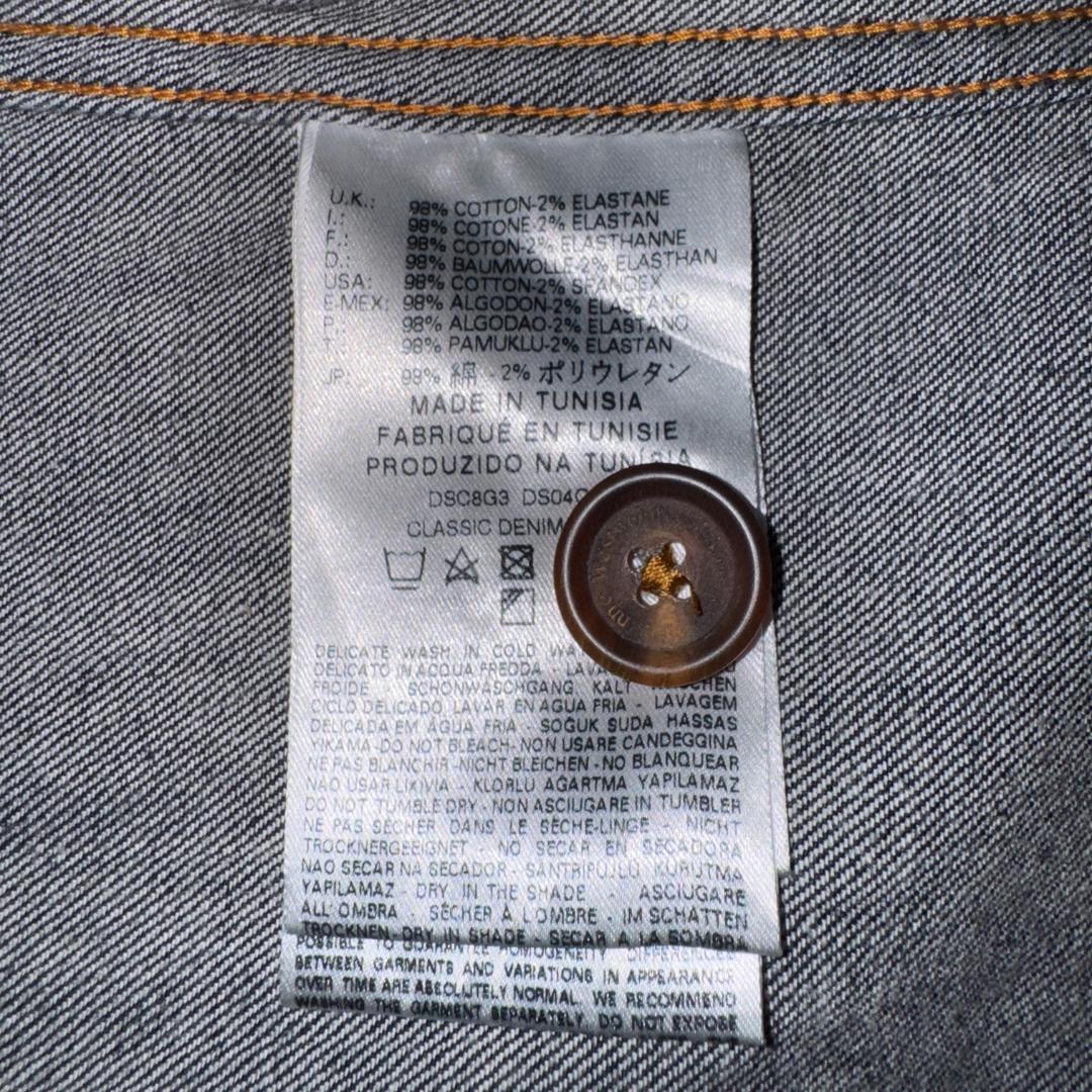 【スクイグル柄☆オーブ刺繍】ヴィヴィアンウエストウッド デニムジャケット