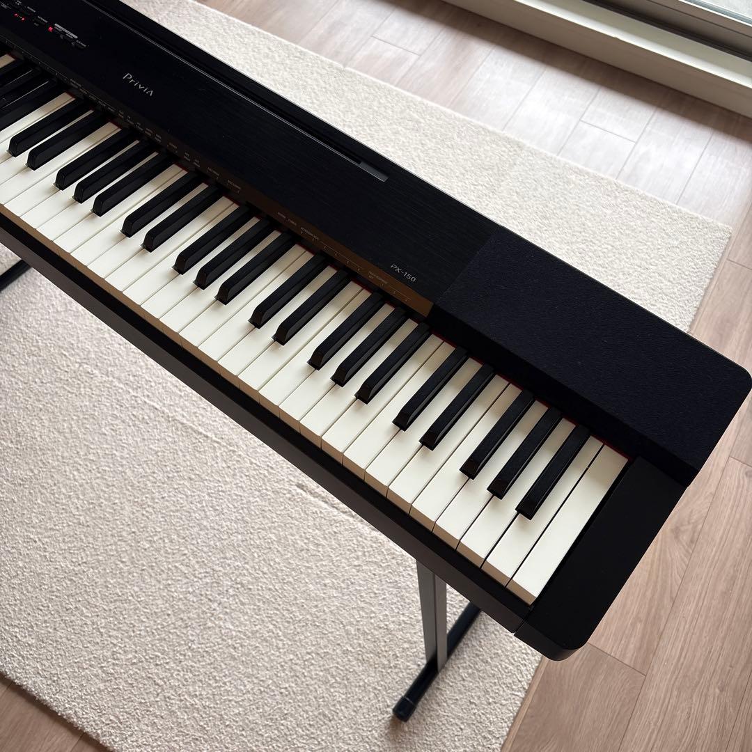 【引き取り限定】CASIO privia px-150 電子ピアノ スタンド付き