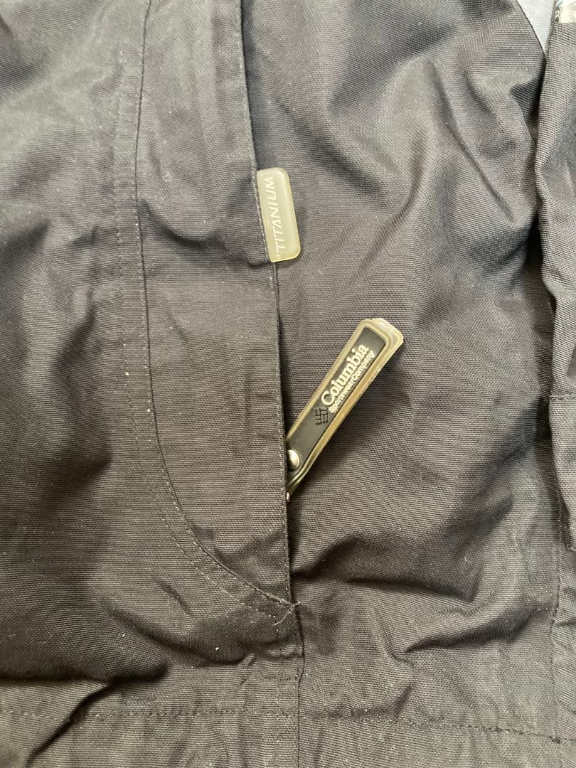 Columbia Titanium スキー、スノボーウェア ブラック