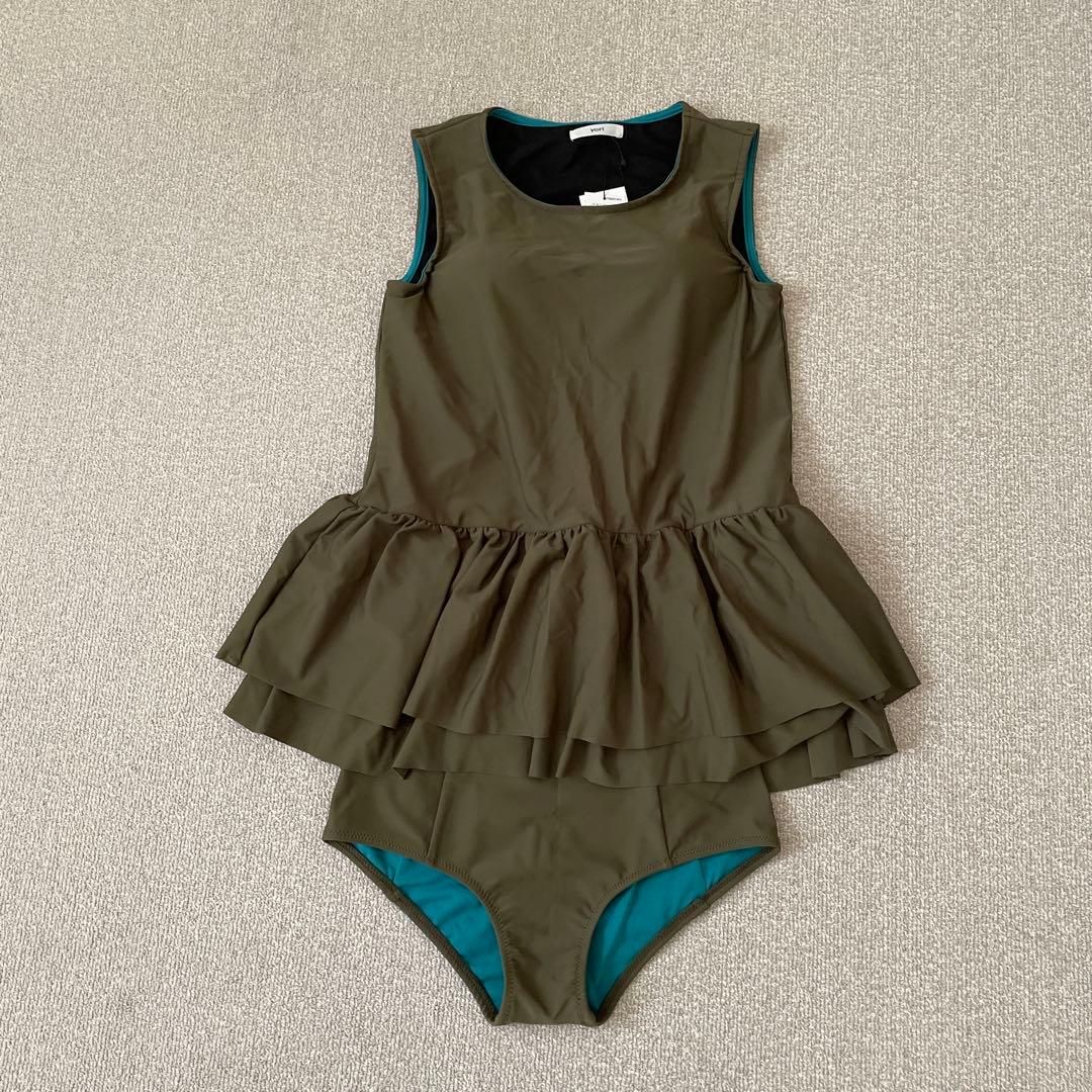yori スイムウェア36 カーキ タグ付き新品 3点セット
