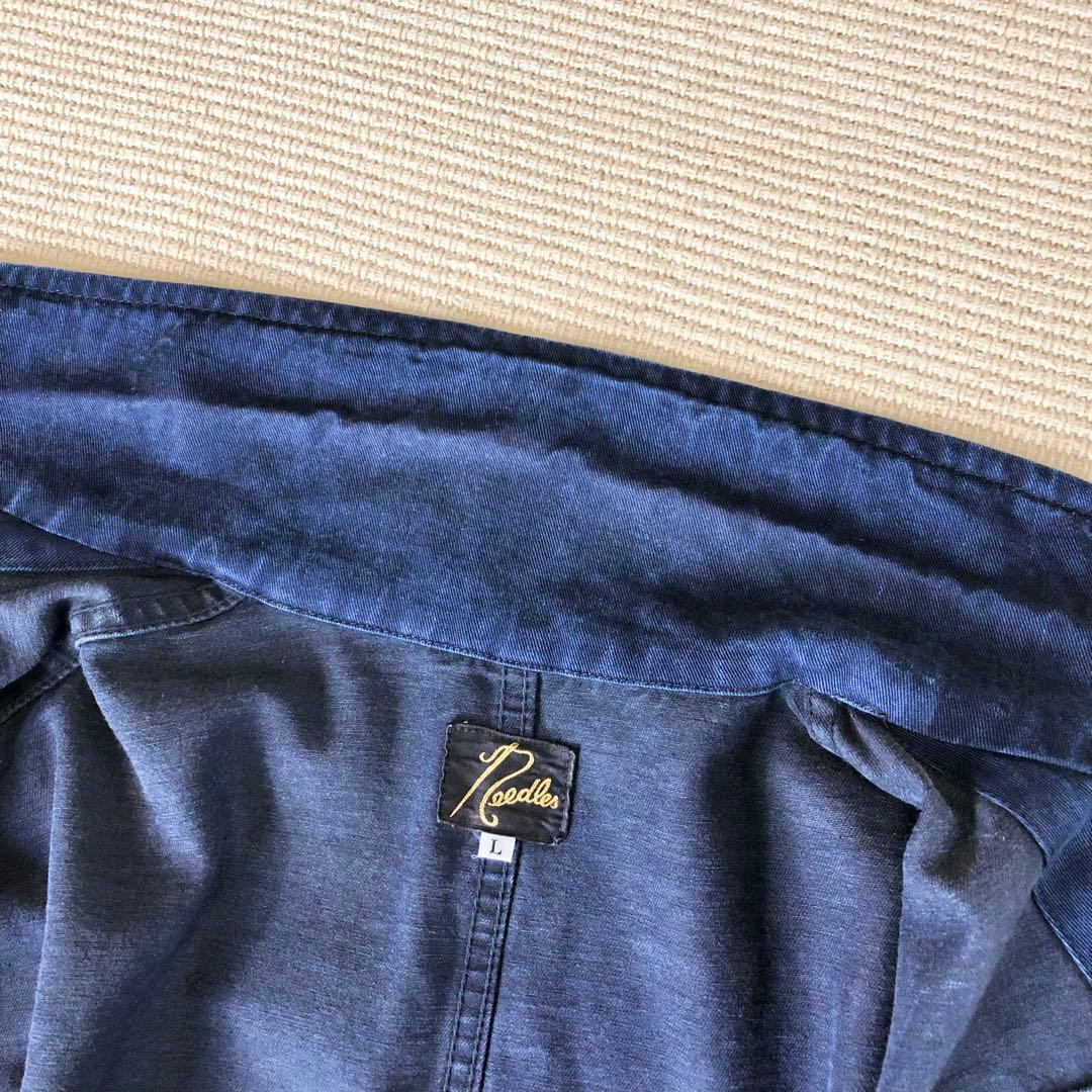 Needles ニードルズ アロージャケット カバーオール 濃紺Ｌ