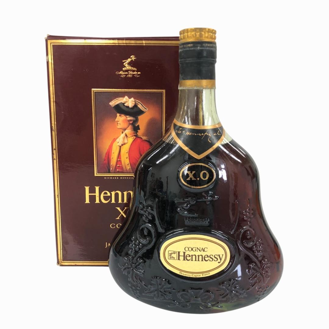Hennessy ヘネシー X.O 金キャップ グリーンボトル