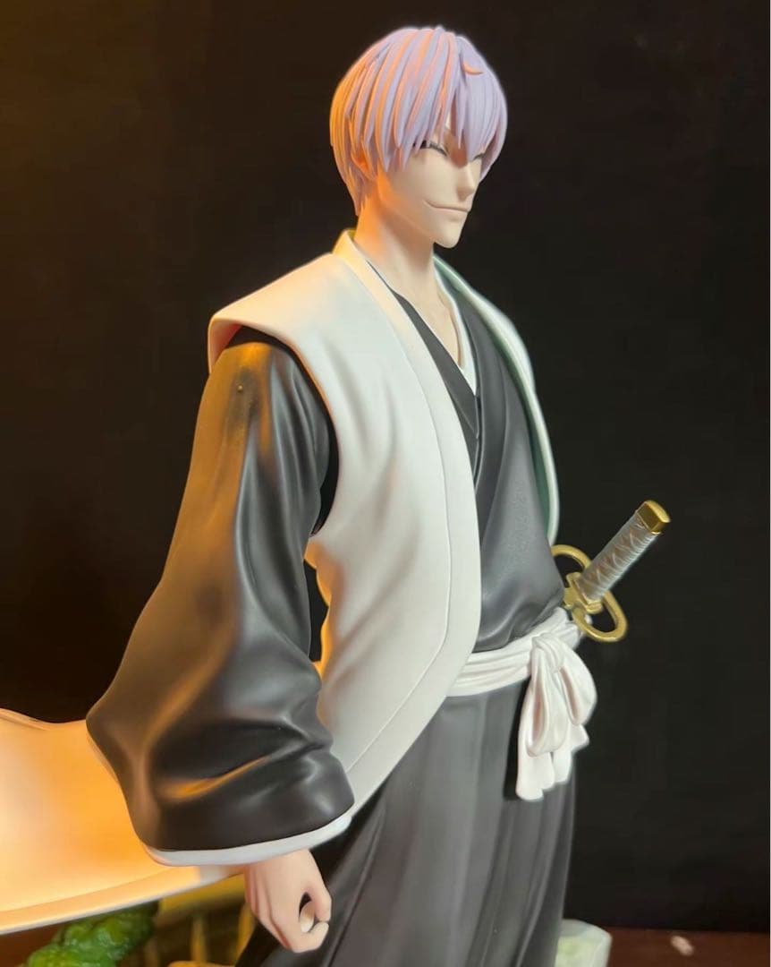 BLEACH 黒衣少年図 市丸ギン ガレージキット ガレキ スタチュー⑧