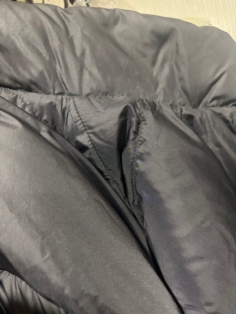 ノースフェイス　ヌプシ　センターロゴ　700fil 　ブラック　XL 90s