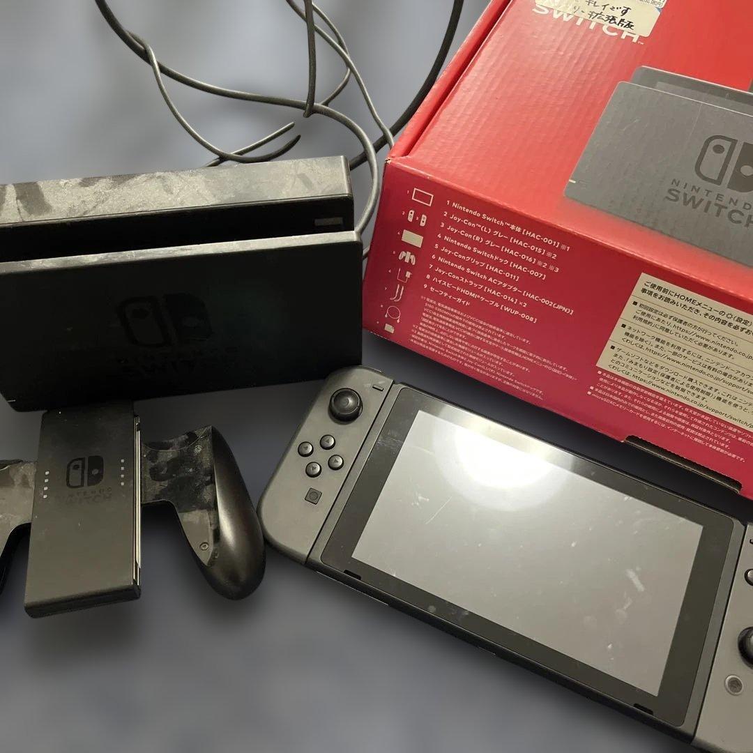 Nintendo Switch 本体 グレー ドック付