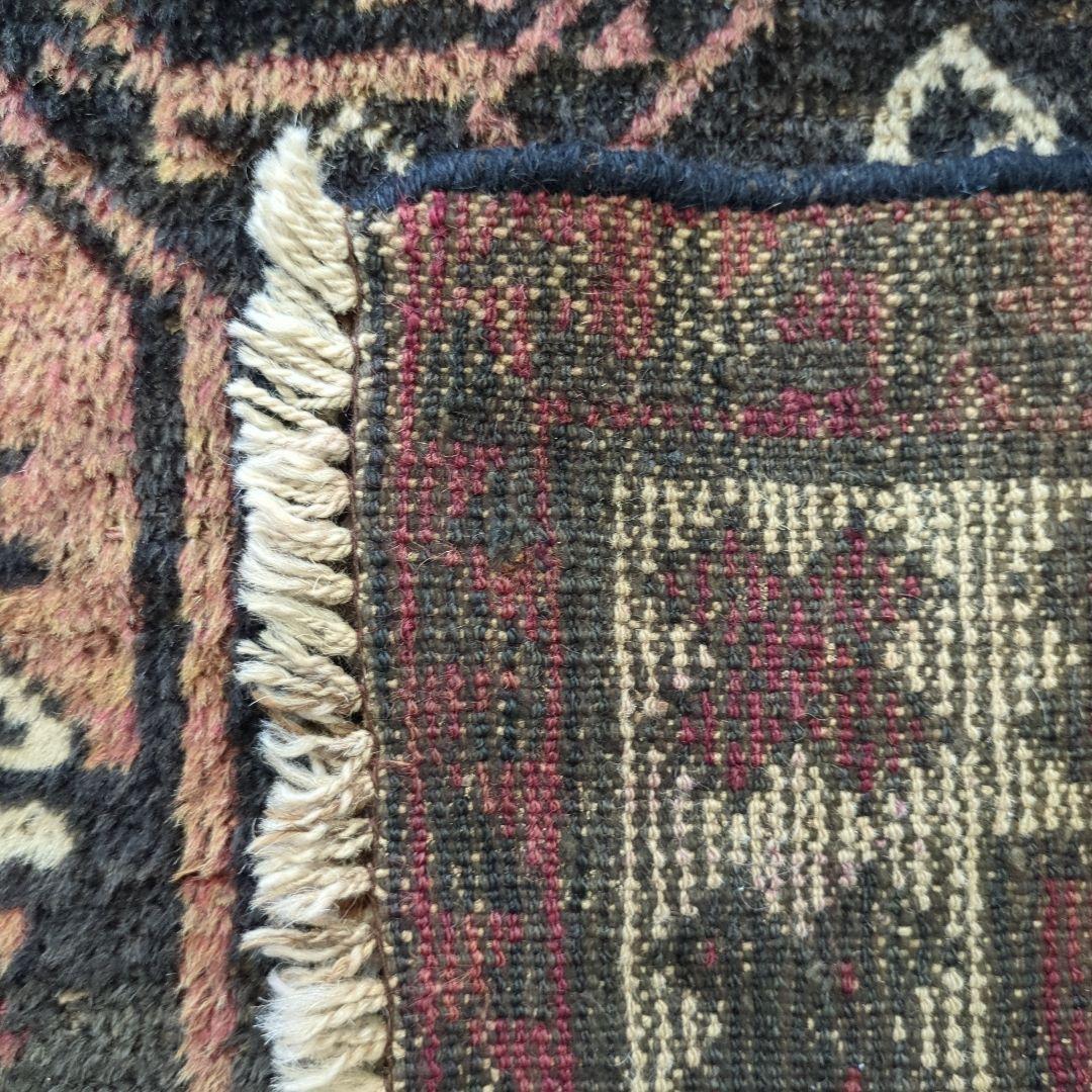 トライバルラグ　バルーチ　ヴィンテージラグ　手織り絨毯　アフガニスタン