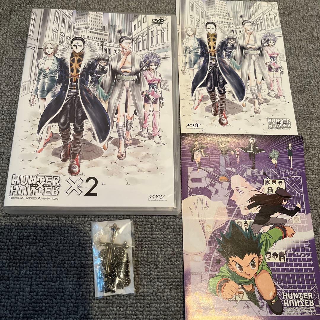 OVA HUNTER×HUNTER ×2 非売品 クロロの逆十字 ペンダント付き