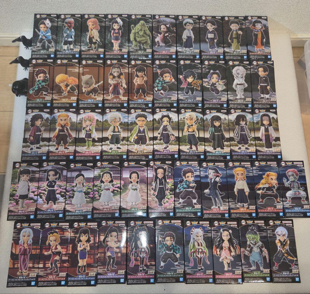 新品　未開封　鬼滅の刃　ワーコレ　フィギュア　コンプリートセット