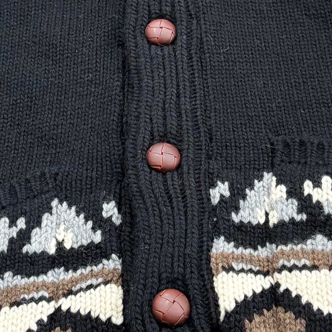 ビューティ&ユースユナイテッドアローズノルディック柄 ライナー付きニット