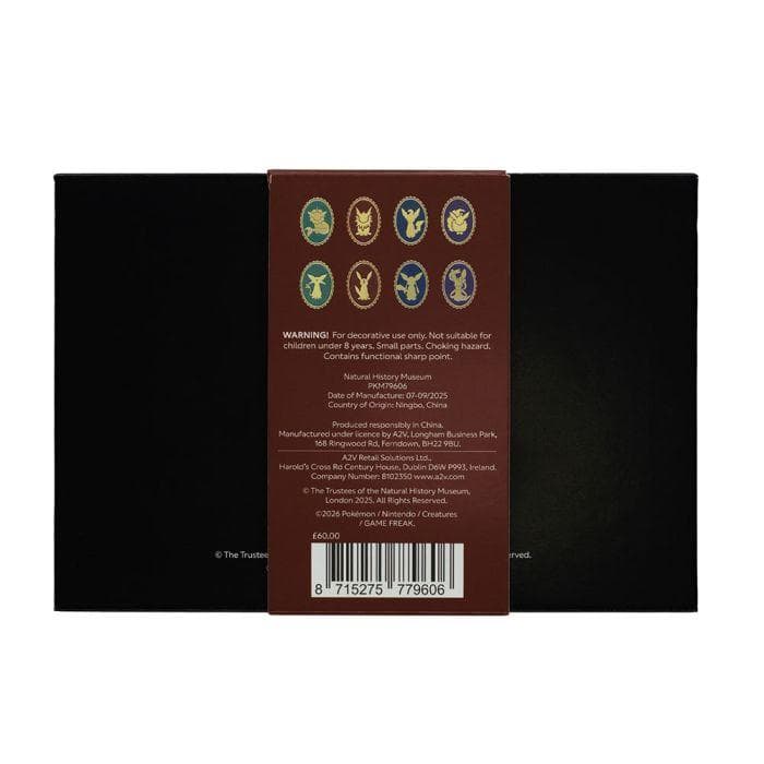 [バラ売り可] ポケモン 自然史博物館 コラボ ピンバッジ イーブイ
