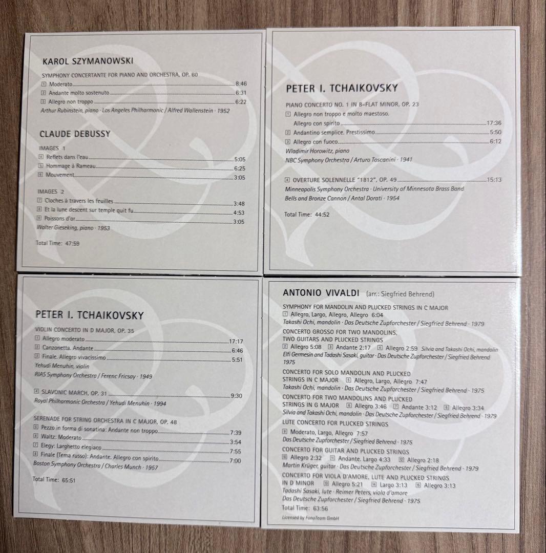 【52CD】MASTERPIECES OF CLASSICAL MUSIC