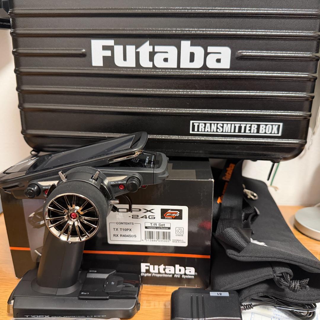 （受信機なし）FUTABA　フタバ　T10PX 電動カー用プロポ　送信機+オマケ