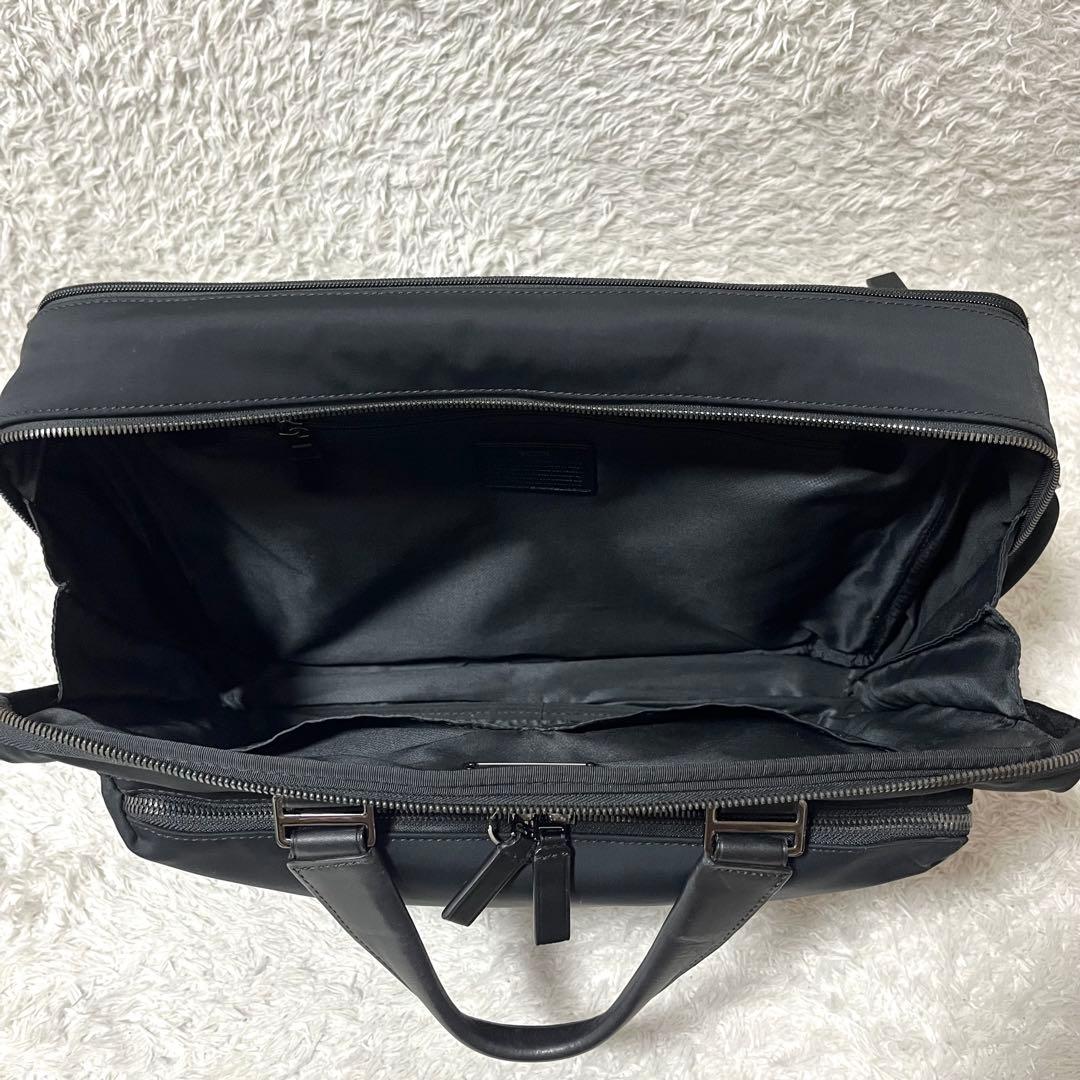 ✨美品✨TUMI ハリソン 3way コンバーチブル リュック2層式 ブラック