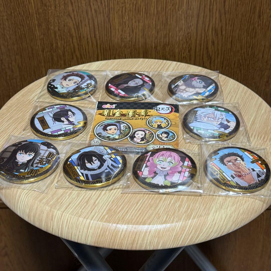 鬼滅の刃 中国限定 eaki 缶バッジ