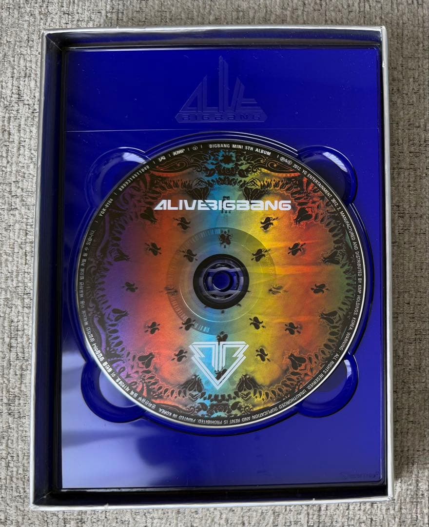 BIGBANG ALIVE 5人ver(韓国盤) ポスター付き