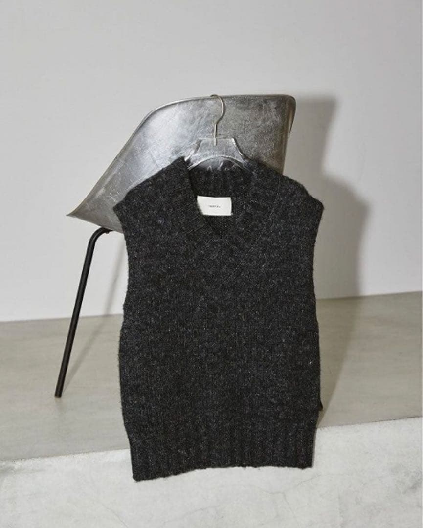 新品 TODAYFUL Mottle Yarn Knit Vest