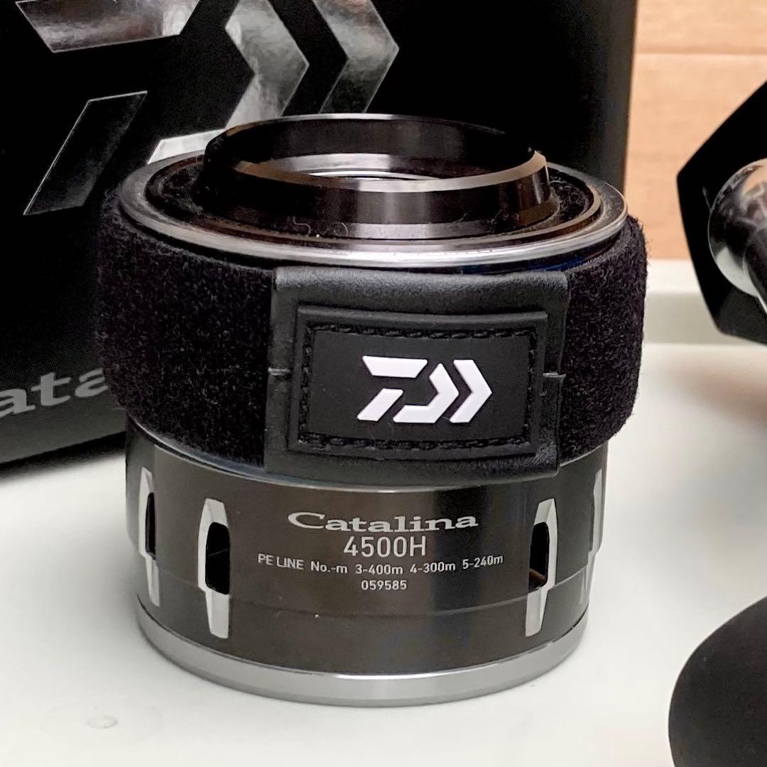 ダイワ CATALINA 4500H ライン スプール付 キャタリナ SWリール