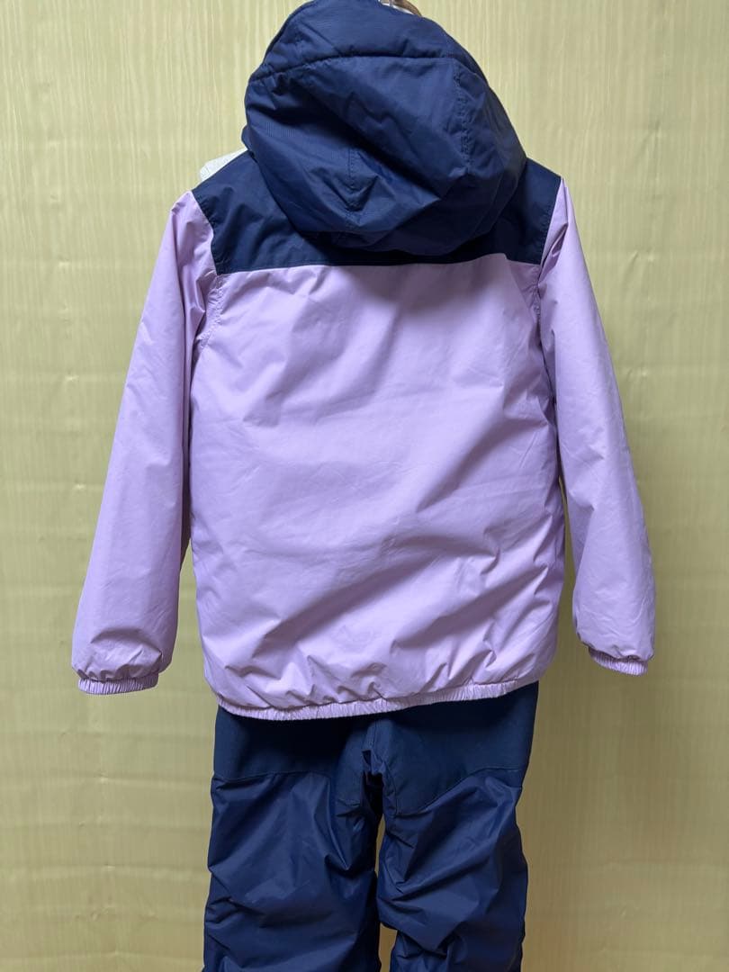 コロンビア　120cm xs スキーウェア　子供　columbia スキーウエア