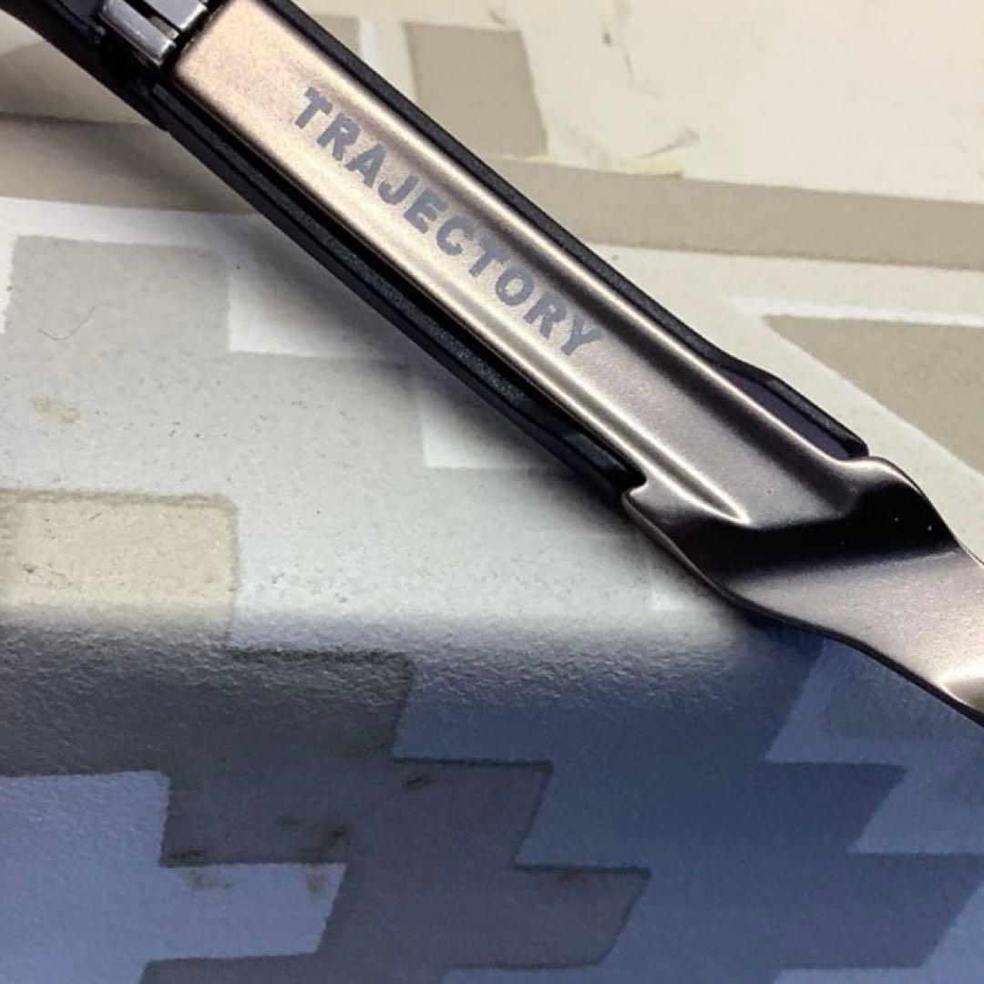 【AMORED】オークリーTRAJECTORY×RARTS偏光レンズ　炭黒