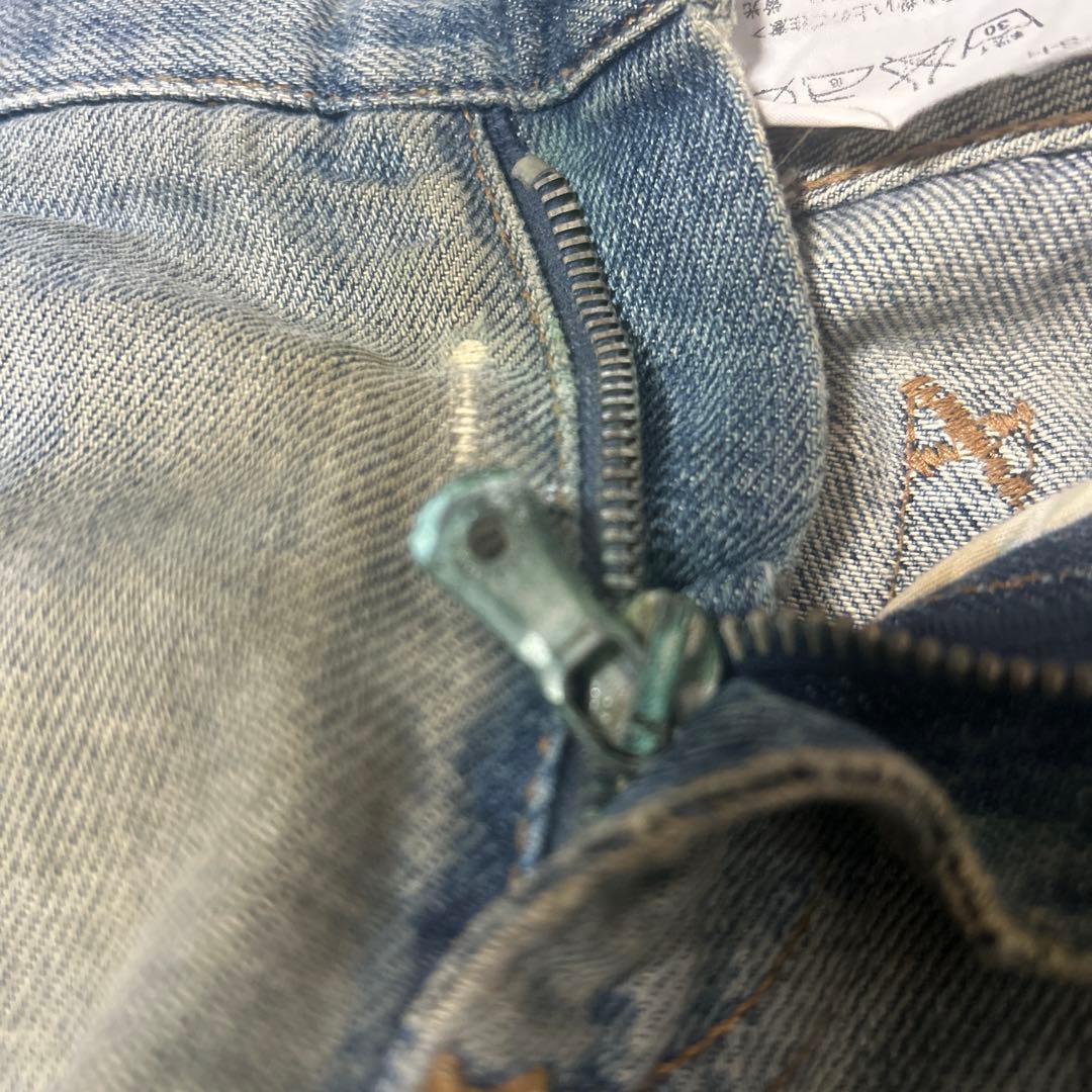 ドルチェ＆ガッバーナ　ダメージデニムパンツ