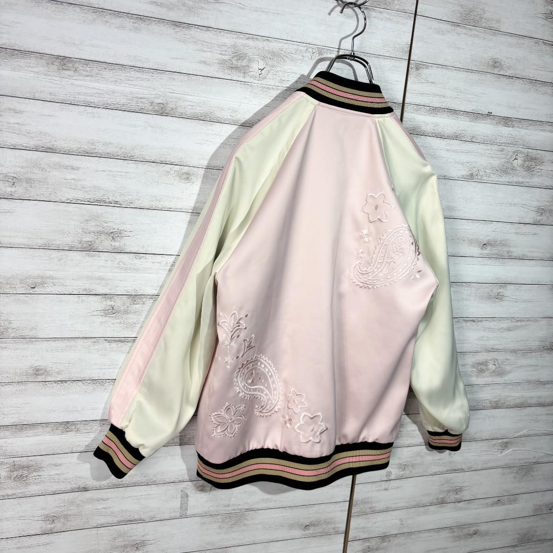 3119 コーチ　COACH　シグネチャー　スカジャン　刺繍ロゴ　ジャケット