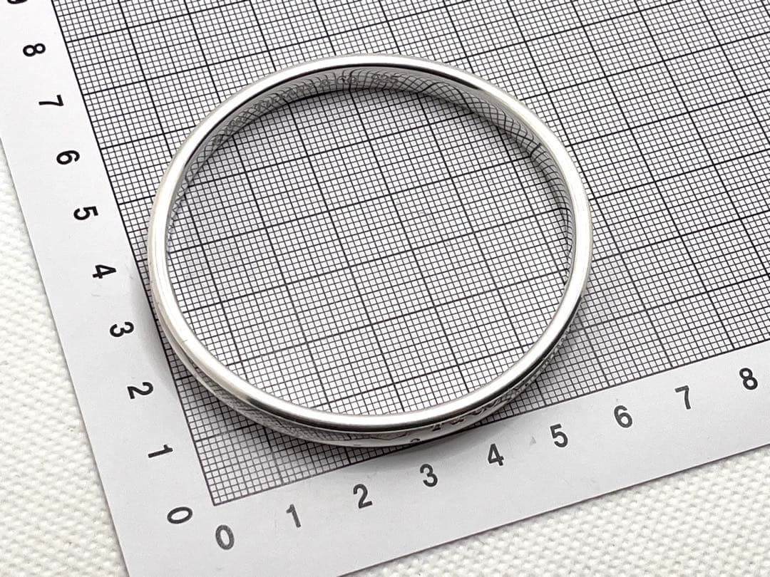 c366 美品　ティファニー　1837 バングル 925 ブレスレット　1997