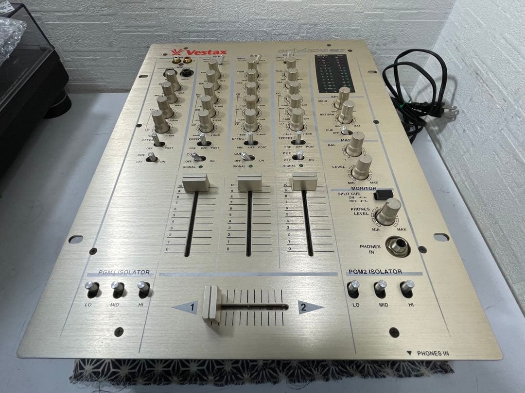 VESTAX ベスタクス　PCV-275 縦横フェーダーメンテナンス