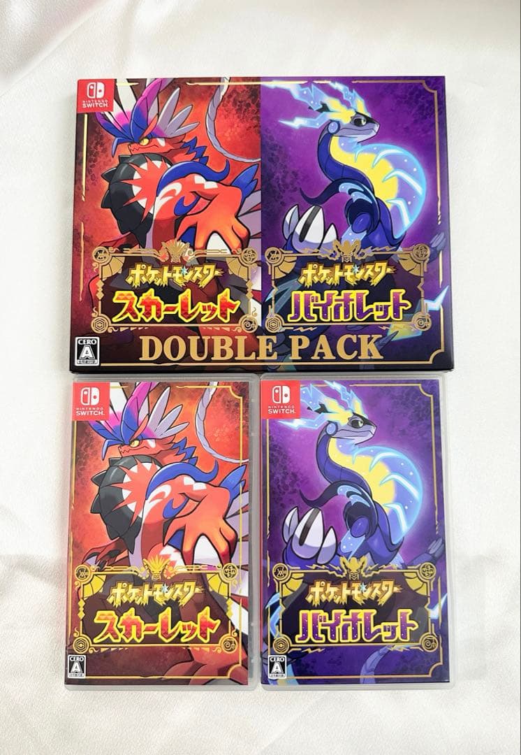 Switch ポケットモンスター スカーレット・バイオレット ダブルパック