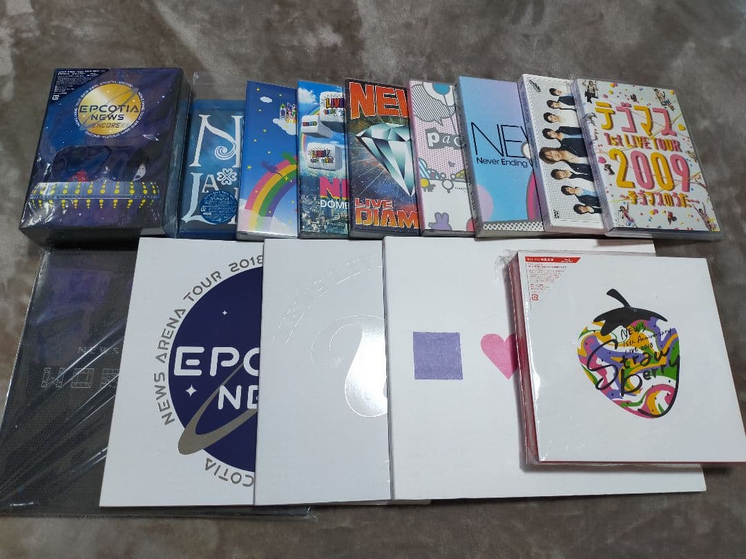 NEWS / テゴマス　【ライブDVD&Blu-ray】【CD】【雑誌・ライト】