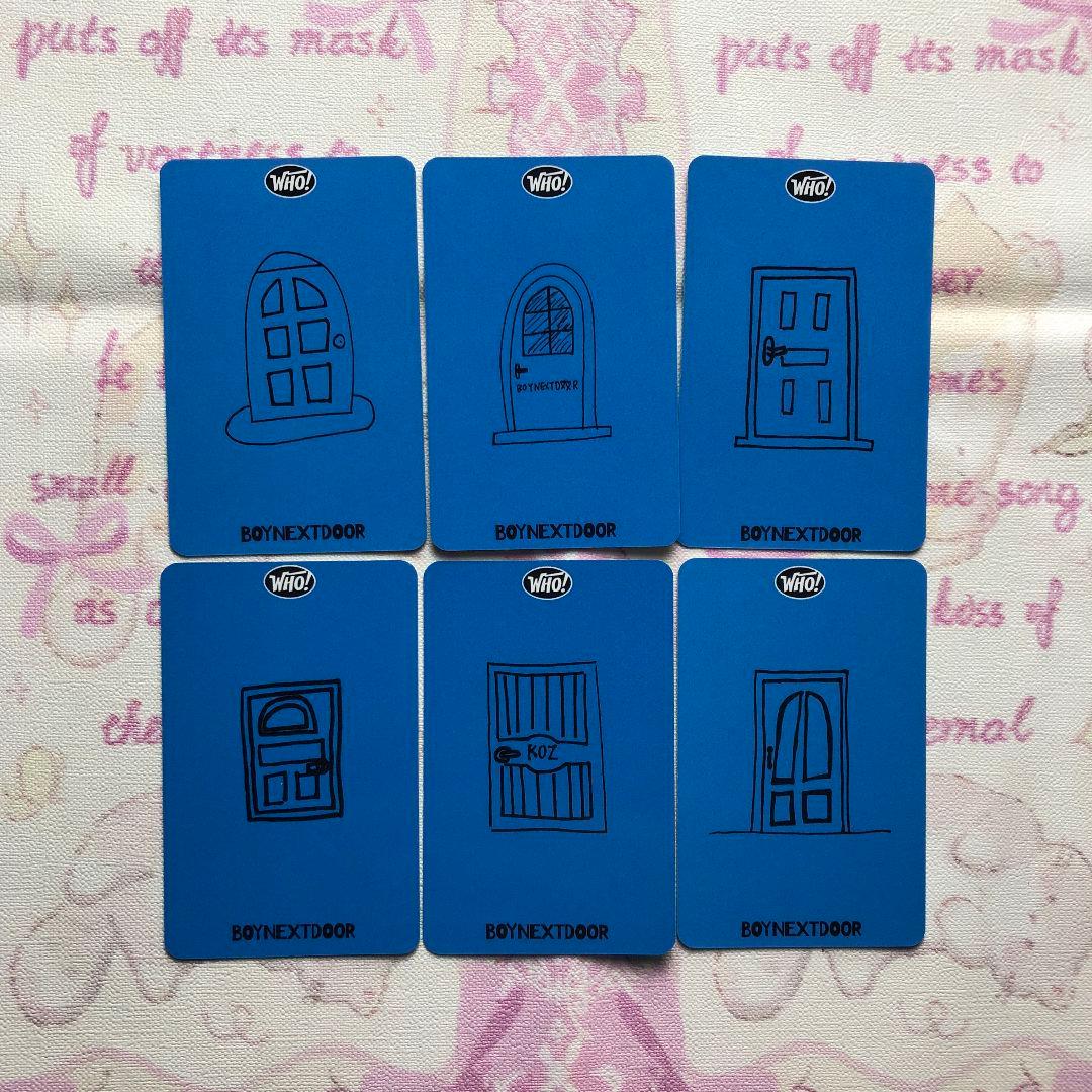 BOYNEXTDOOR サノク ボネクド WHO！ 限定 トレカ 6枚