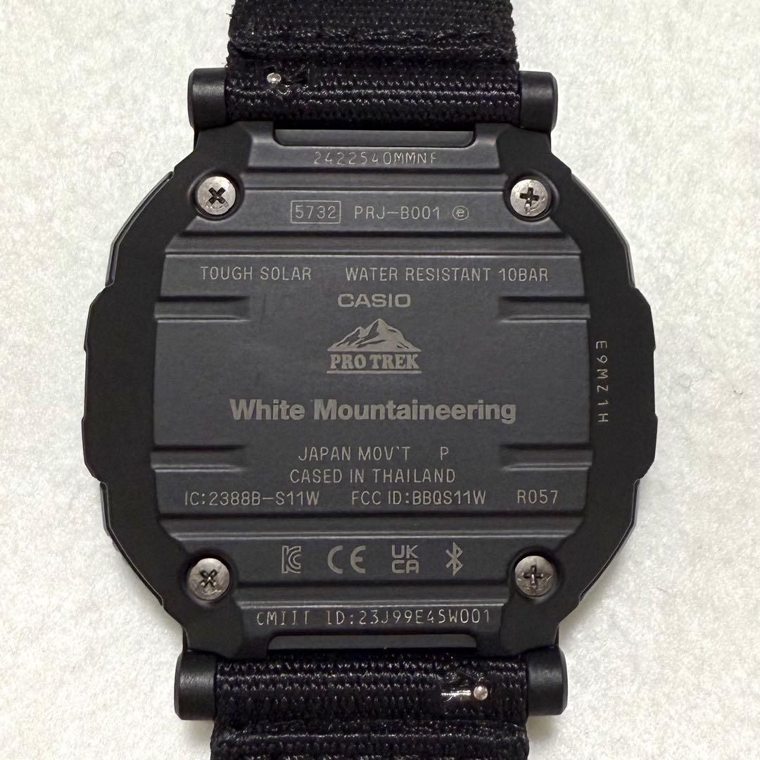 美品 カシオ ホワイトマウンテニアリング コラボ 腕時計 プロトレック