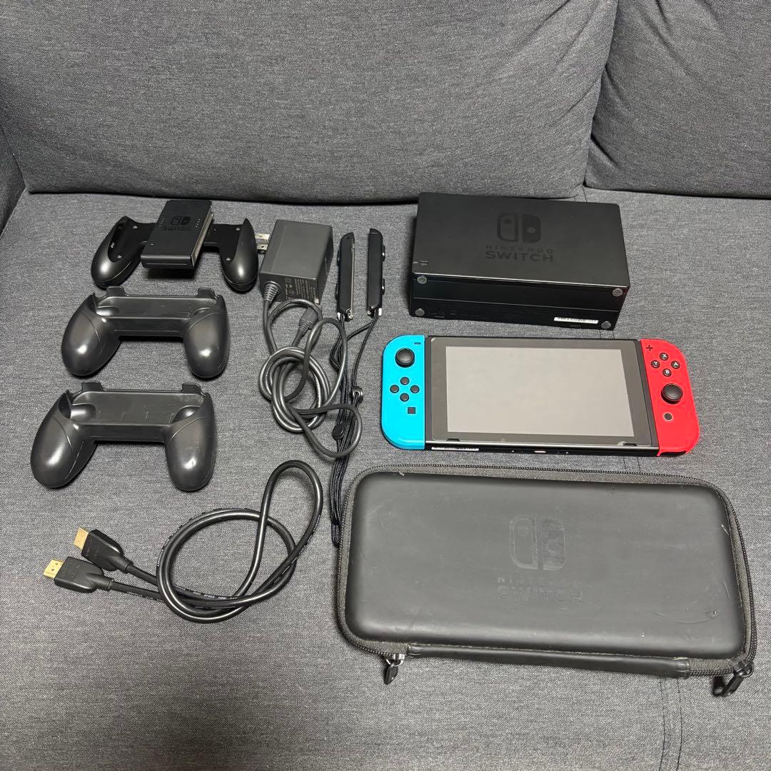 @*b様 Nintendo Switch ネオンブルー/ネオンレッド 本体