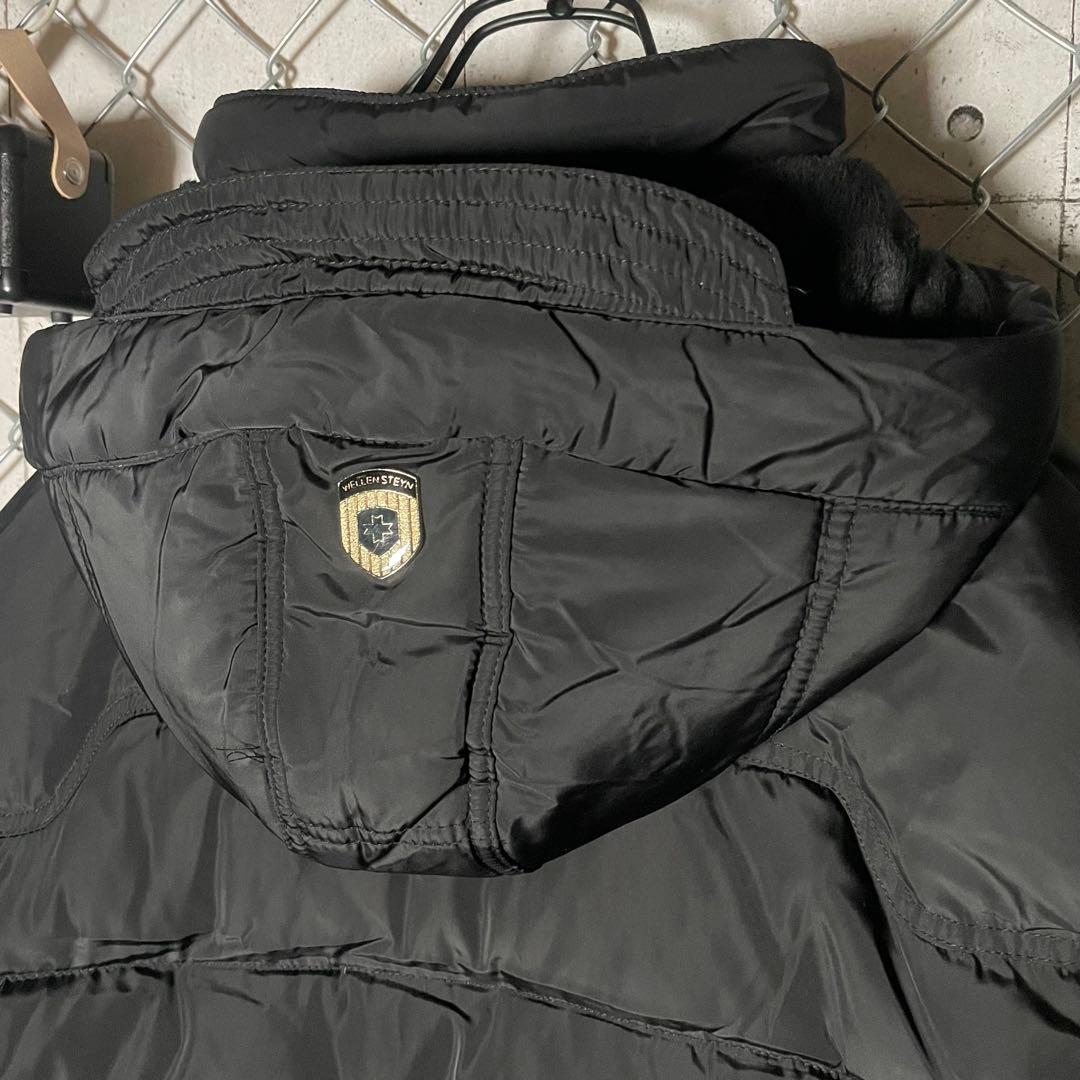 WELLENSTEYN ウェレンステイン ダウンジャケットドイツ製 撥水 黒 L